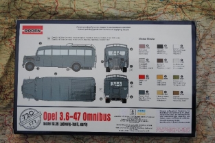 ROD.720  Opel 3.6-47 Omnibus model W.39 Ludewig-built, early